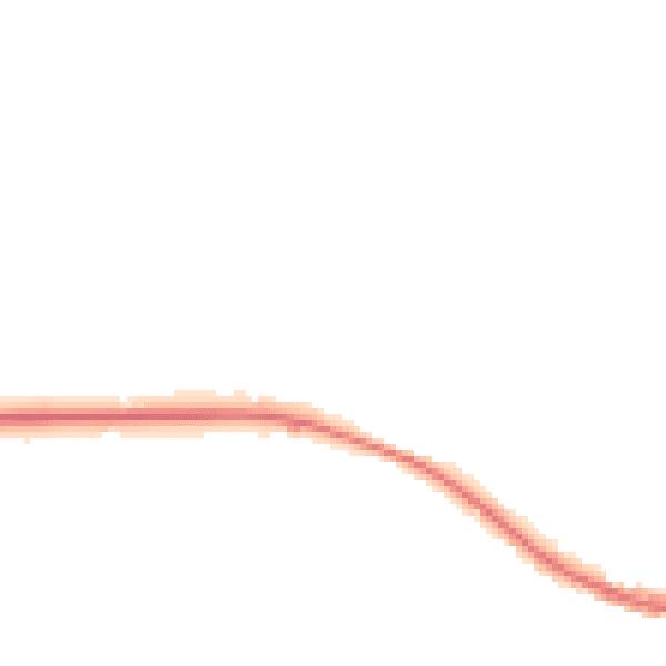 Night-time road noise heatmap for GU29 9ES