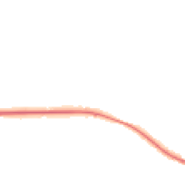 Night-time road noise heatmap for GU29 9ET