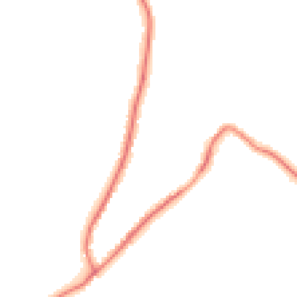 Night-time road noise heatmap for GU29 9FE
