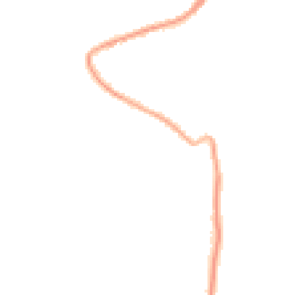 Night-time road noise heatmap for GU29 9JA