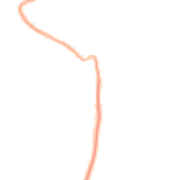 Night-time road noise heatmap for GU29 9JE