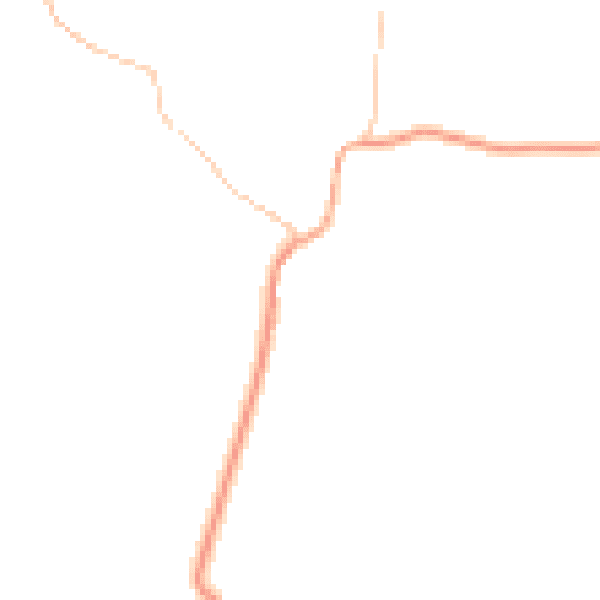 Daytime road noise heatmap for GU29 9RR