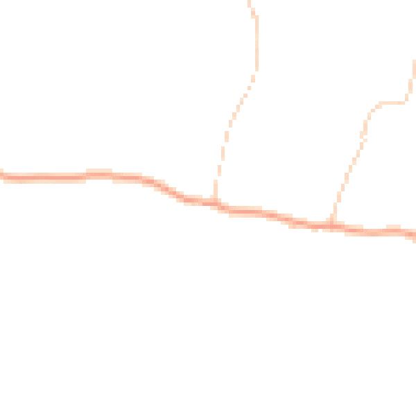 Daytime road noise heatmap for GU29 9RS