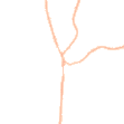 Night-time road noise heatmap for GU30 7AB