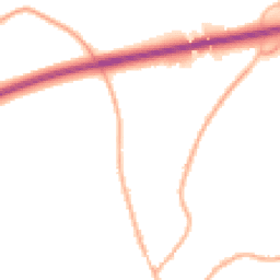 Night-time road noise heatmap for GU30 7AU