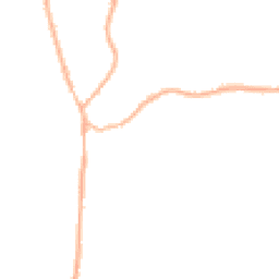 Night-time road noise heatmap for GU30 7AZ