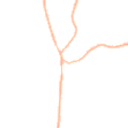 Night-time road noise heatmap for GU30 7BF