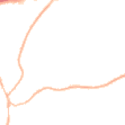Night-time road noise heatmap for GU30 7BQ