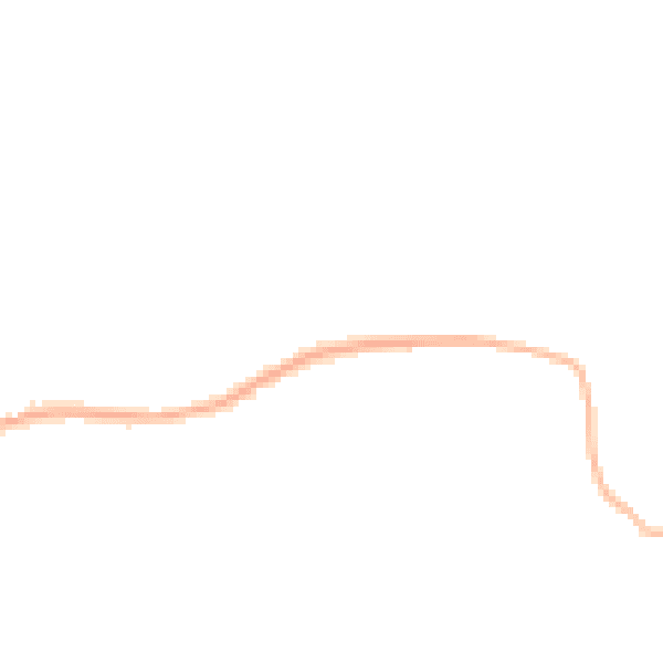 Night-time road noise heatmap for GU30 7BX