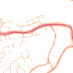 Daytime road noise heatmap for GU30 7BY