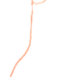 Night-time road noise heatmap for GU30 7DT