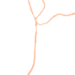 Night-time road noise heatmap for GU30 7EA