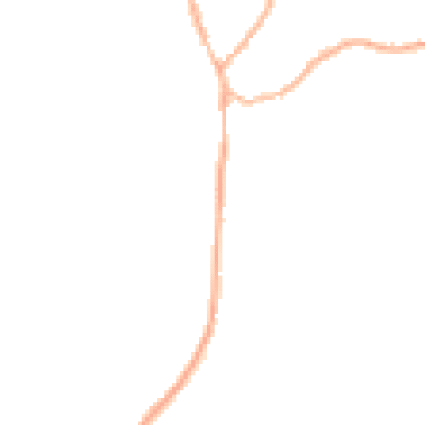 Night-time road noise heatmap for GU30 7JB
