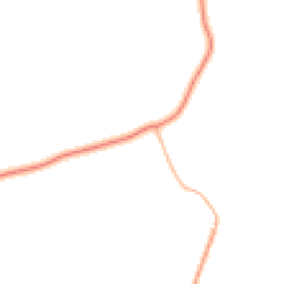 Daytime road noise heatmap for GU30 7NE