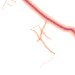 Daytime road noise heatmap for GU30 7QL