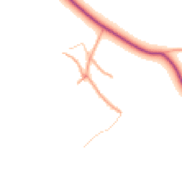 Daytime road noise heatmap for GU30 7QW