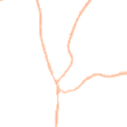 Night-time road noise heatmap for GU30 7XE