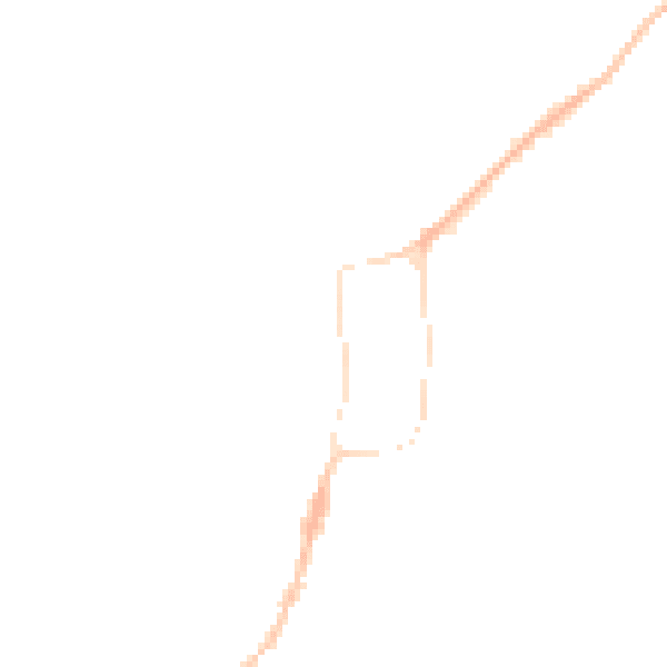 Night-time road noise heatmap for GU31 4AF