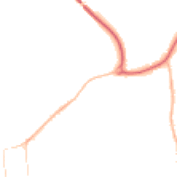 Night-time road noise heatmap for GU31 4AR