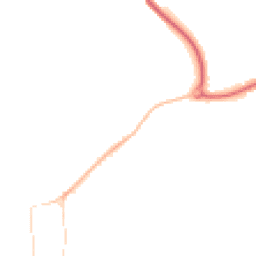 Night-time road noise heatmap for GU31 4AT