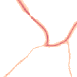 Night-time road noise heatmap for GU31 4BA