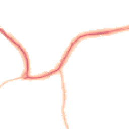 Night-time road noise heatmap for GU31 4BG