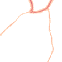 Night-time road noise heatmap for GU31 4BP
