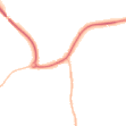 Night-time road noise heatmap for GU31 4BQ