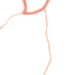 Night-time road noise heatmap for GU31 4BU