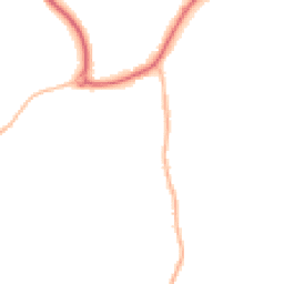 Night-time road noise heatmap for GU31 4BY