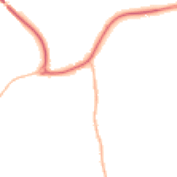 Night-time road noise heatmap for GU31 4BZ