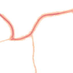 Night-time road noise heatmap for GU31 4DA