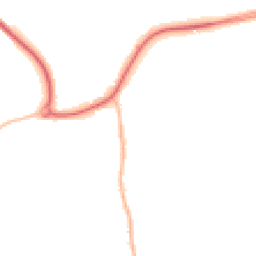 Night-time road noise heatmap for GU31 4DB