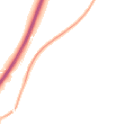 Night-time road noise heatmap for GU31 4NL