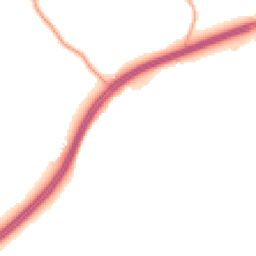 Daytime road noise heatmap for GU31 5AR