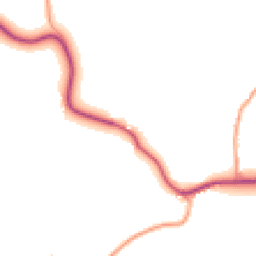 Daytime road noise heatmap for GU31 5EN