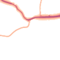 Daytime road noise heatmap for GU31 5ER