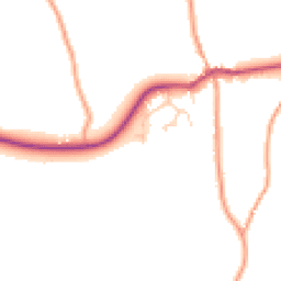 Daytime road noise heatmap for GU31 5HD