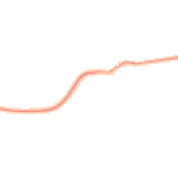 Night-time road noise heatmap for GU31 5HL