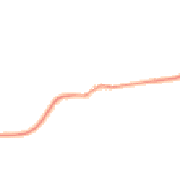 Night-time road noise heatmap for GU31 5HQ