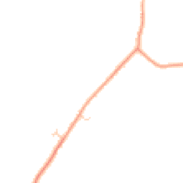 Daytime road noise heatmap for GU31 5HY