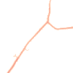 Daytime road noise heatmap for GU31 5JA