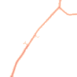 Daytime road noise heatmap for GU31 5JB