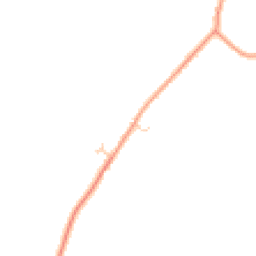 Daytime road noise heatmap for GU31 5JE