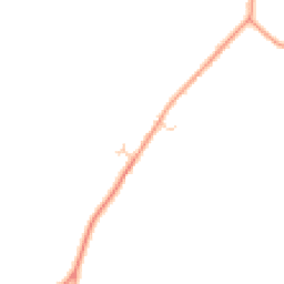 Daytime road noise heatmap for GU31 5JG