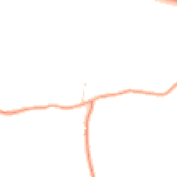 Daytime road noise heatmap for GU31 5JP