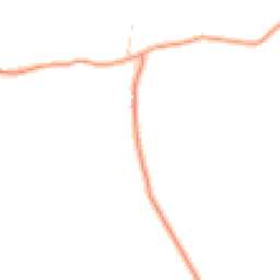 Daytime road noise heatmap for GU31 5JR