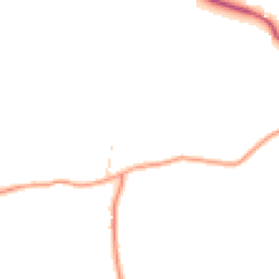 Daytime road noise heatmap for GU31 5JT