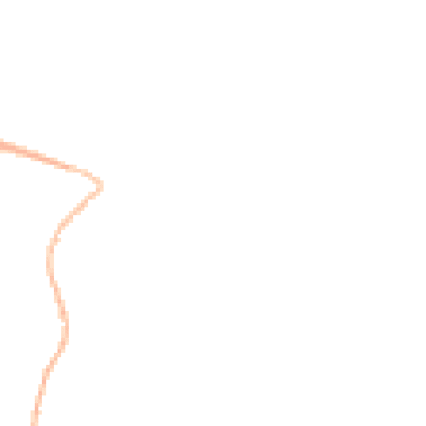 Night-time road noise heatmap for GU31 5LD