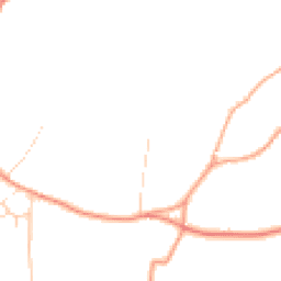 Daytime road noise heatmap for GU31 5LS